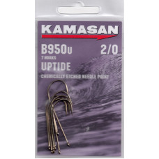 KAMASAN B950u UPTIDE SEA HOOKS SIZE 2/0 ( pack of 7 hooks )
